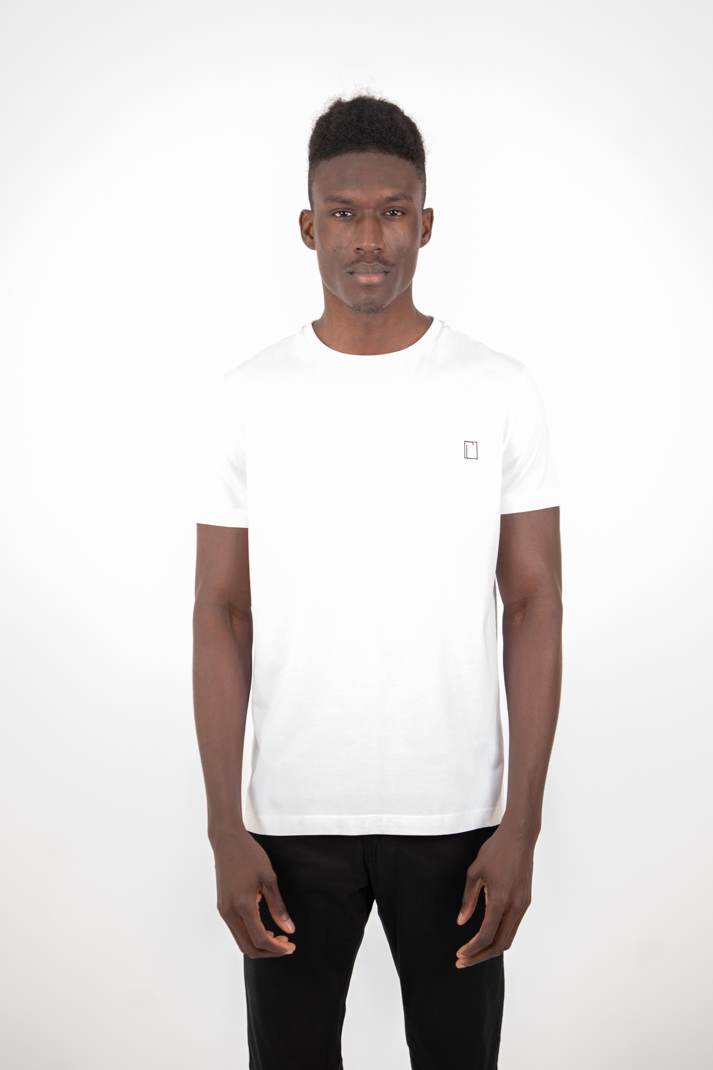 Basic Contrast Cotton T-shirt