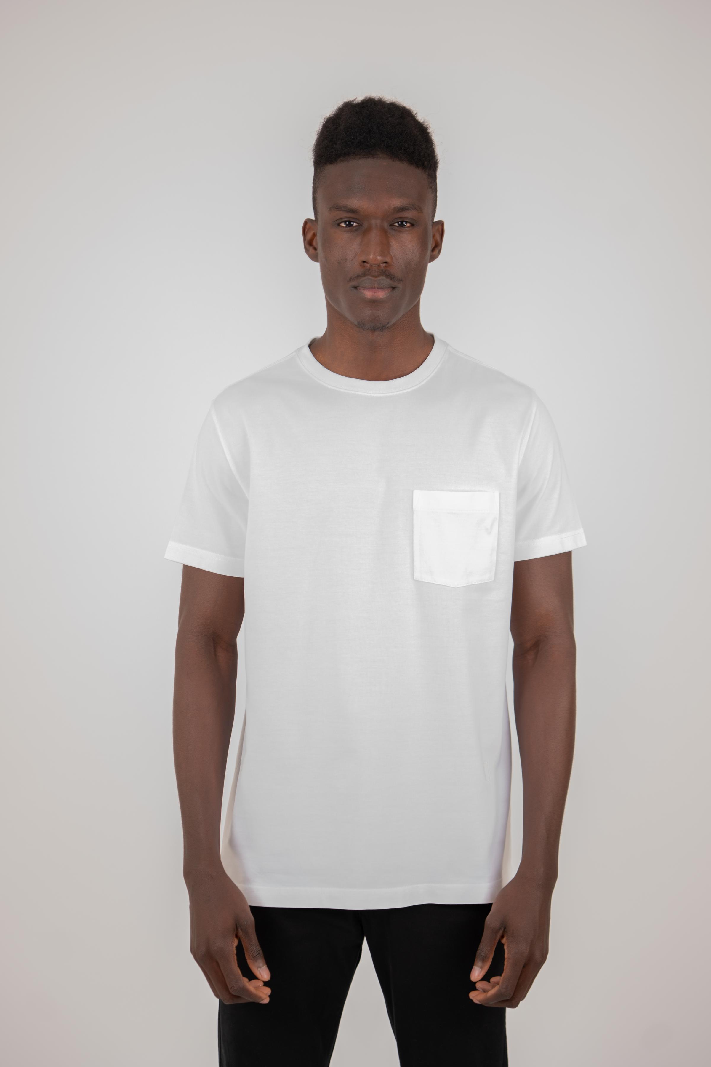 Cotton T-shirt with Pocket